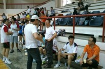 本会参加“联合杯”羽球联谊赛