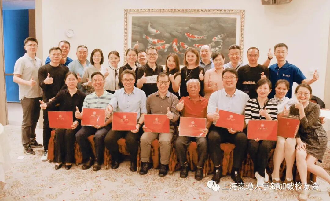 上海交通大学校友总会张立强副主任访问新加坡 配图 1